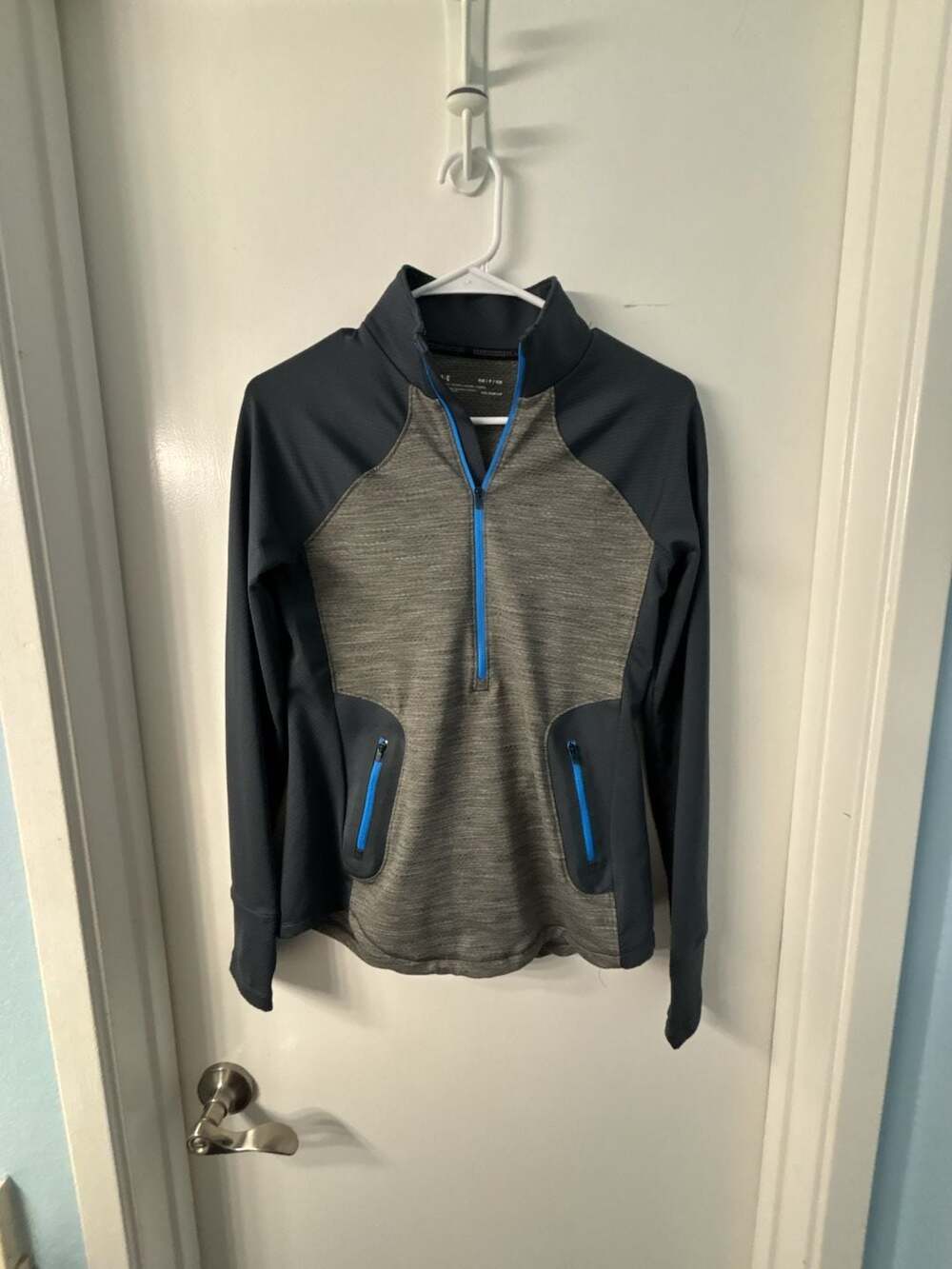 Under Armour ColdGear Reactor Hybrid 1/2 Zip Pullover, Womens size small